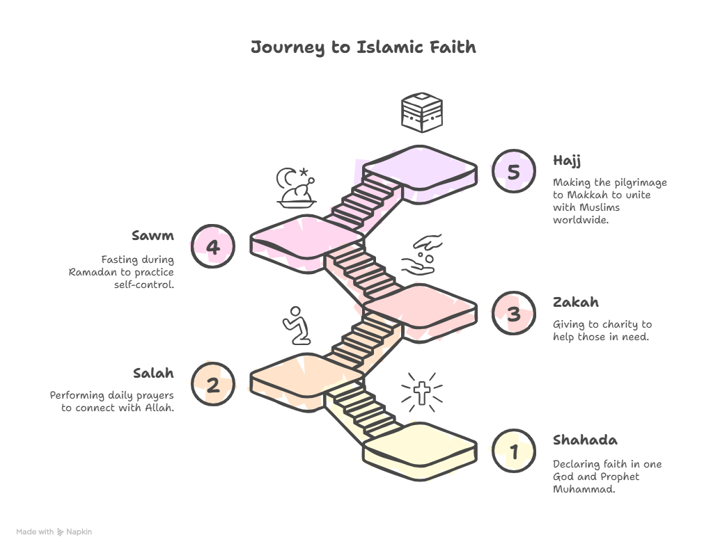 The 5 Pillars of Islam_ Teaching the Core Basic Islamic Knowledge in a Western Environment - visual selection